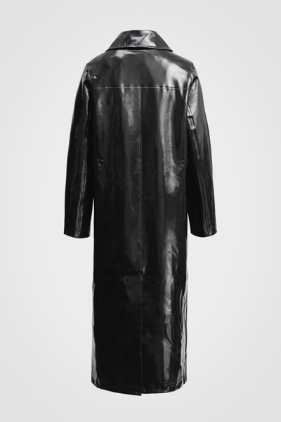Stutterheim Mayfair Opal Trench Coat In Black