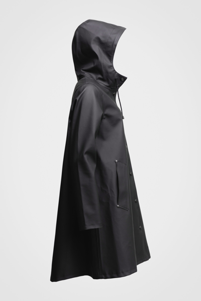 Shop Stutterheim Mosebacke Raincoat In Black