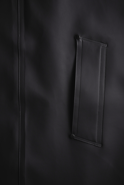 Stutterheim Mosebacke Raincoat In Black