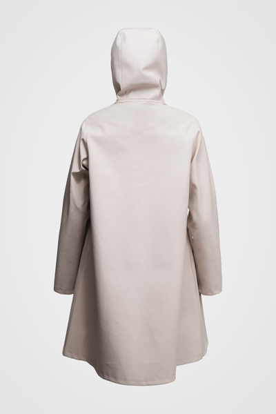 Stutterheim Mosebacke Raincoat In Light Sand