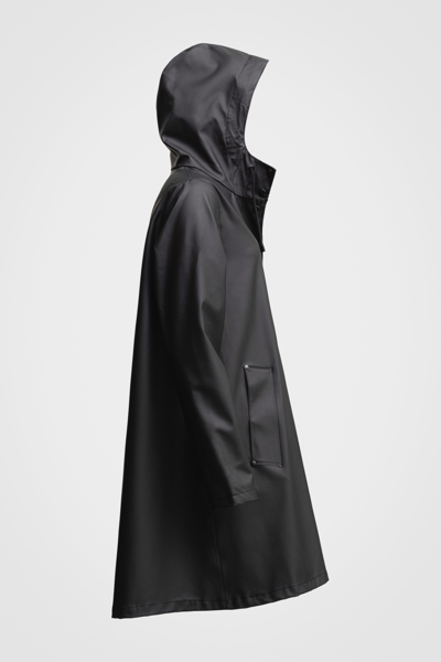 Stutterheim Mosebacke Lightweight Raincoat In Black