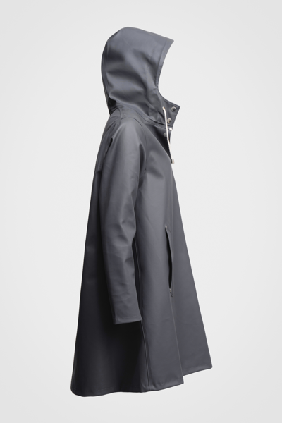 Shop Stutterheim Mosebacke Lightweight Raincoat In Charcoal