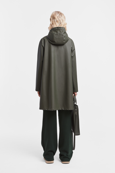 Stutterheim Mosebacke Lightweight Raincoat In Green