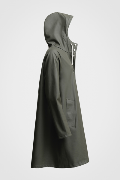 Stutterheim Mosebacke Lightweight Raincoat In Green