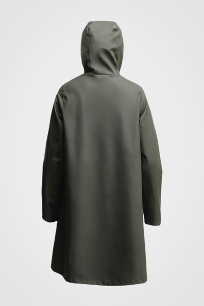 Shop Stutterheim Mosebacke Lightweight Raincoat In Green