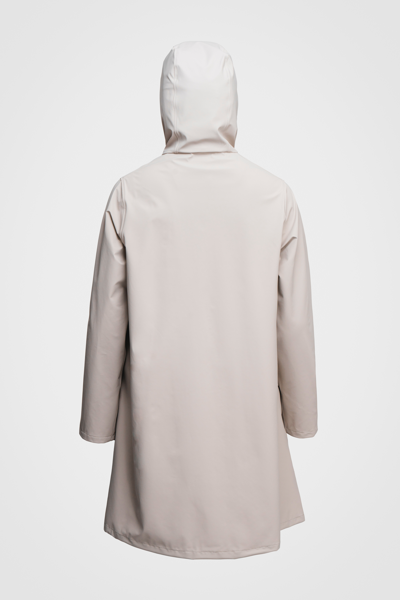 Stutterheim Mosebacke Lightweight Raincoat In Light Sand