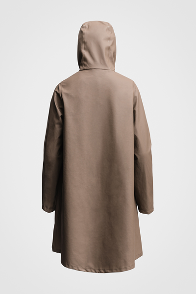 Shop Stutterheim Mosebacke Lightweight Raincoat In Mole