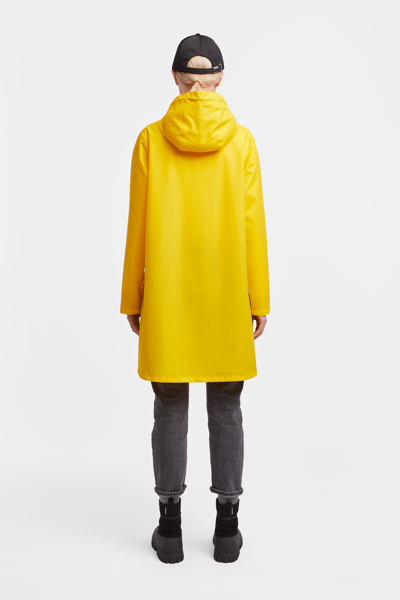 Shop Stutterheim Mosebacke Lightweight Raincoat In Yellow