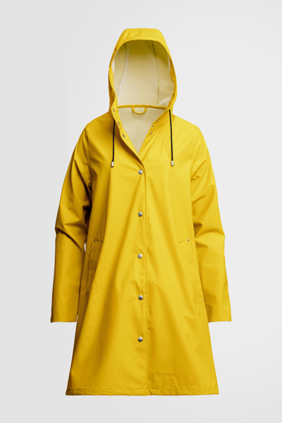 Stutterheim Mosebacke Lightweight Raincoat In Yellow