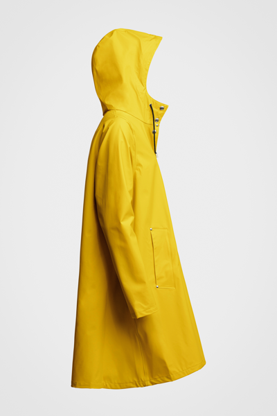 Shop Stutterheim Mosebacke Lightweight Raincoat In Yellow