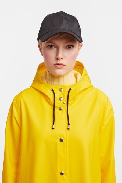 Shop Stutterheim Mosebacke Lightweight Raincoat In Yellow