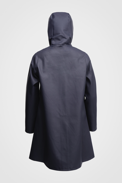 Stutterheim Mosebacke Raincoat In Navy
