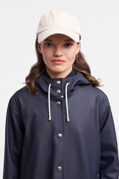 Stutterheim Mosebacke Raincoat In Navy