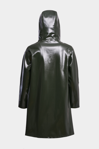 Stutterheim Mosebacke Opal Raincoat In Green