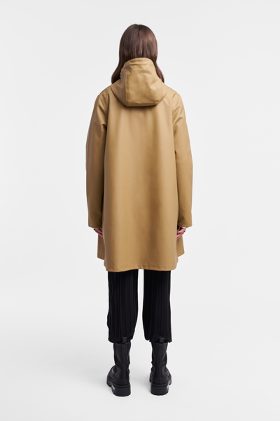 Stutterheim Mosebacke Raincoat In Sand