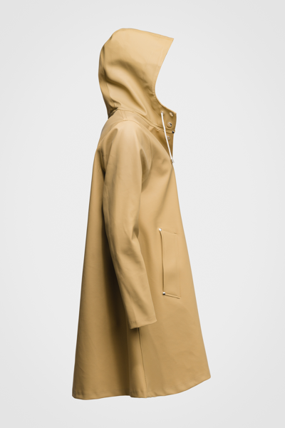 Stutterheim Mosebacke Raincoat In Sand