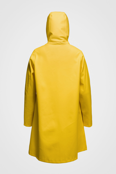Shop Stutterheim Mosebacke Raincoat In Yellow
