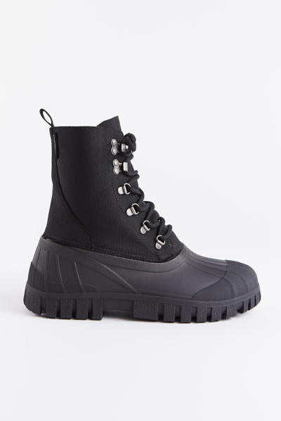 Shop Stutterheim Patrol Boot Cordura In Black