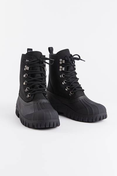 Shop Stutterheim Patrol Boot Cordura In Black