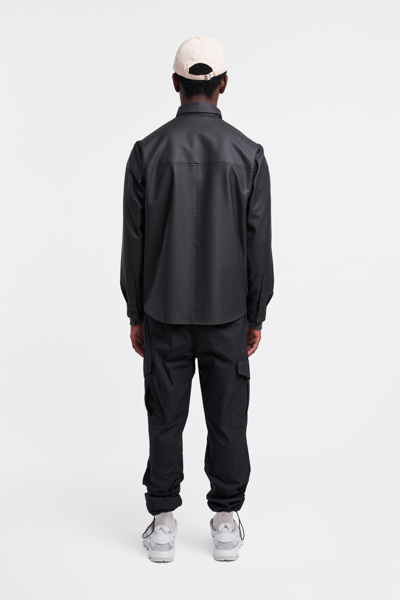 Shop Stutterheim Ringen Overshirt In Black