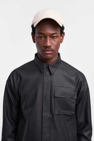 Shop Stutterheim Ringen Overshirt In Black