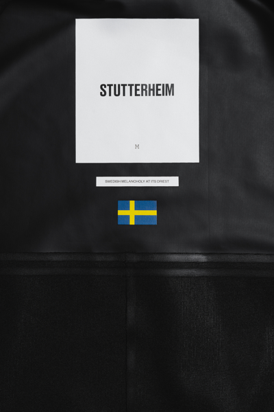 Stutterheim Ringen Overshirt In Black