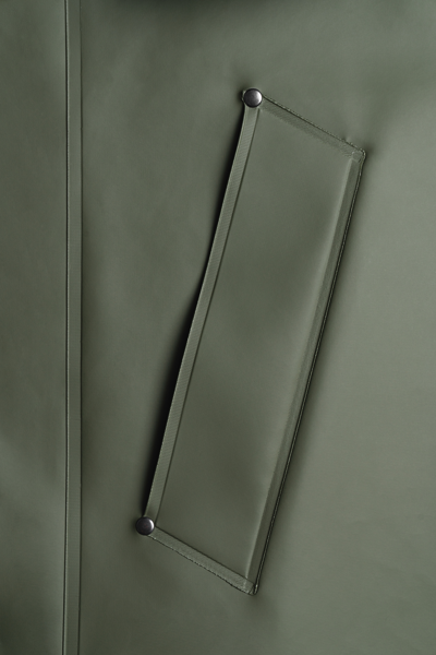 Stutterheim Ringen Overshirt In Green