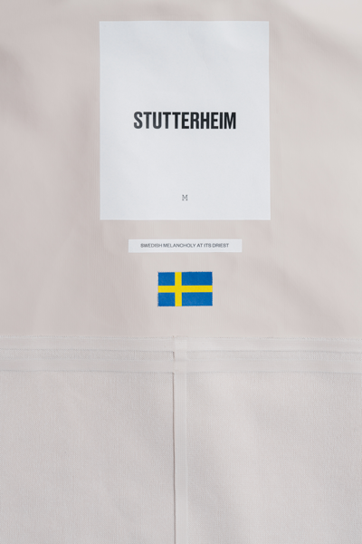 Shop Stutterheim Ringen Overshirt In Light Sand