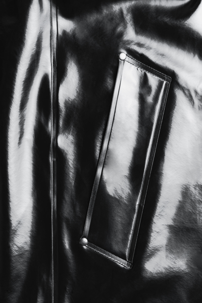 Stutterheim Ringen Opal Overshirt In Black