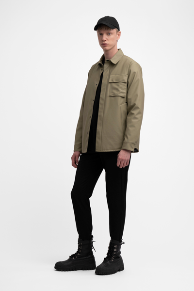 Shop Stutterheim Ringen Winter Jacket In Aloe