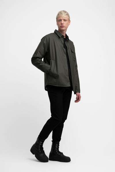 Shop Stutterheim Ringen Winter Jacket In Green