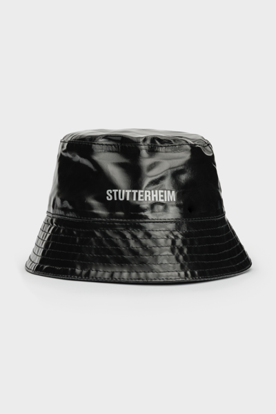 Shop Stutterheim Skärholmen Opal Bucket Hat In Black