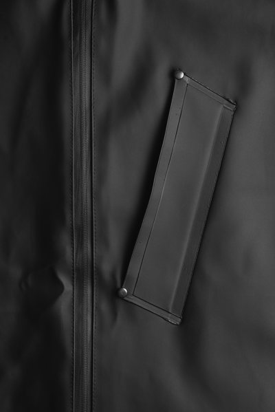 Stutterheim Stockholm Bike Raincoat In Black