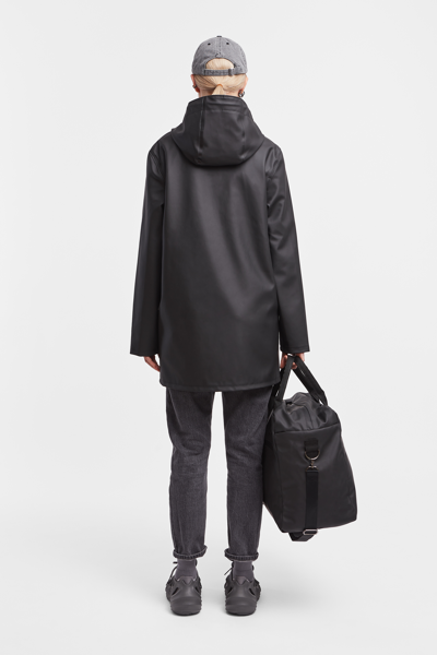 Shop Stutterheim Stockholm Raincoat In Black