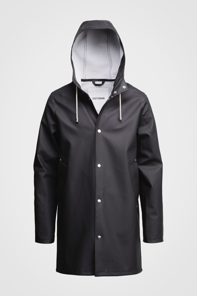 Shop Stutterheim Stockholm Raincoat In Black