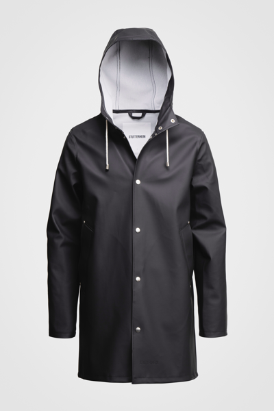 Stutterheim Stockholm Raincoat In Black