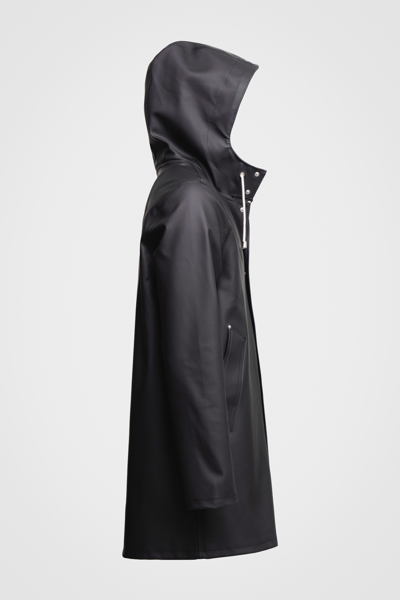 Stutterheim Stockholm Raincoat In Black