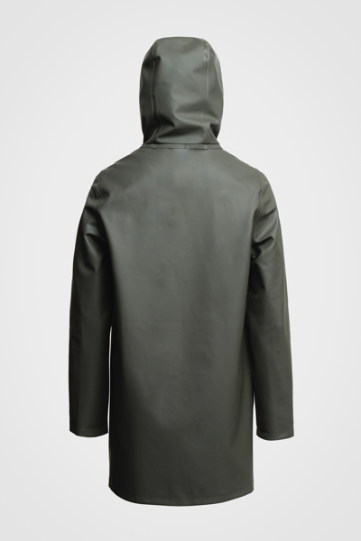 Shop Stutterheim Stockholm Raincoat In Green