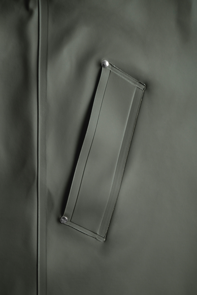 Stutterheim Stockholm Raincoat In Green