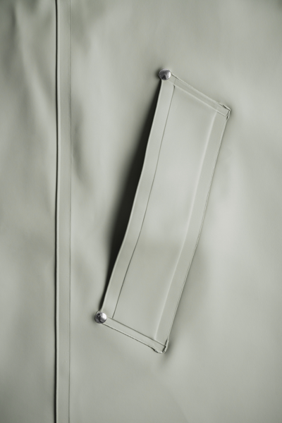 Stutterheim Stockholm Raincoat In Khaki Green