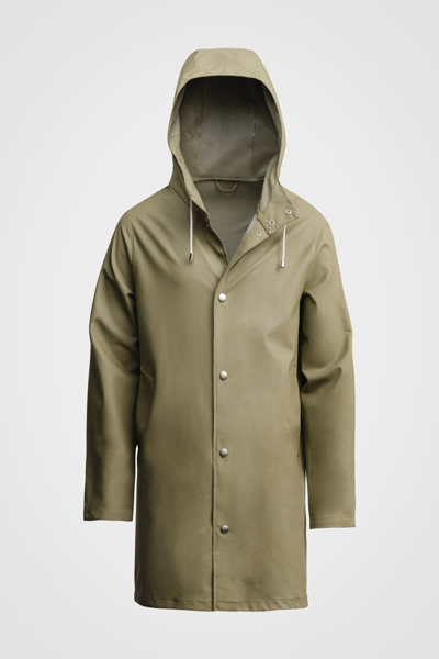 Shop Stutterheim Stockholm Lightweight Raincoat In Aloe