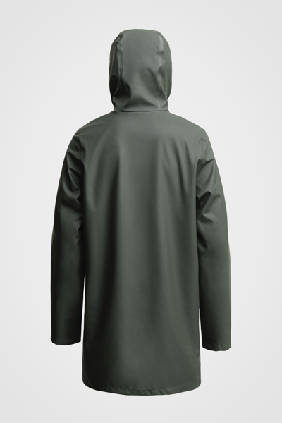 Shop Stutterheim Stockholm Lightweight Raincoat In Green