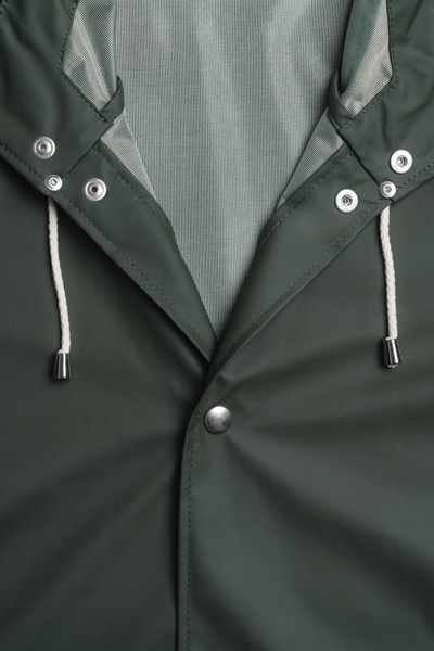 Stutterheim Stockholm Lightweight Raincoat In Green