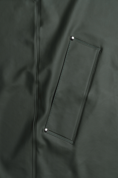 Stutterheim Stockholm Lightweight Raincoat In Green