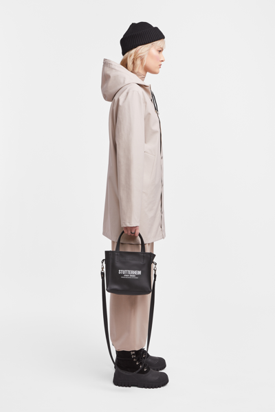 Stutterheim Stockholm Lightweight Raincoat In Light Sand