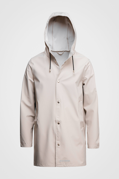Shop Stutterheim Stockholm Lightweight Raincoat In Light Sand