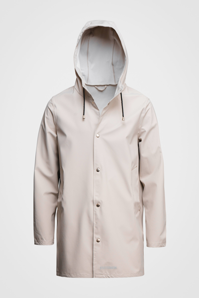 Stutterheim Stockholm Lightweight Raincoat In Light Sand
