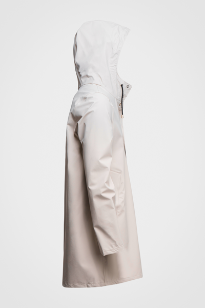 Stutterheim Stockholm Lightweight Raincoat In Light Sand