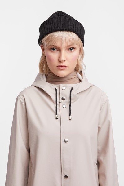 Stutterheim Stockholm Lightweight Raincoat In Light Sand