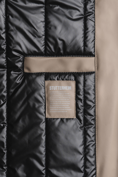 Shop Stutterheim Stockholm Long Winter Jacket In Mole